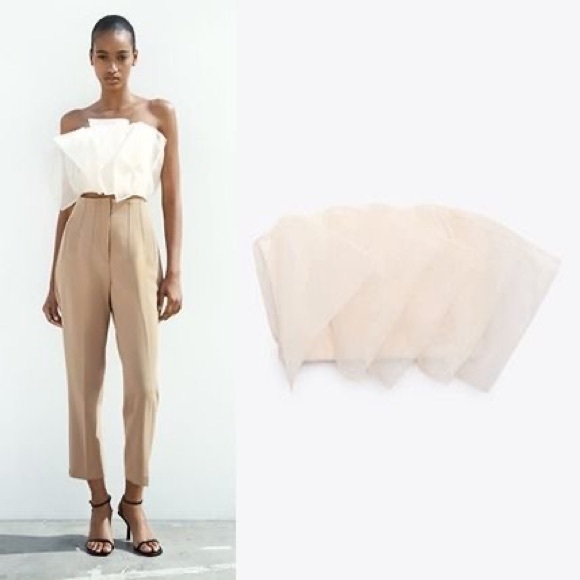 Zara organza top - Picture 2 of 6